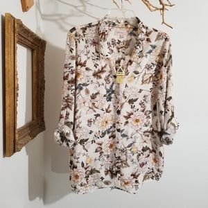 Philosophy Floral Blouse